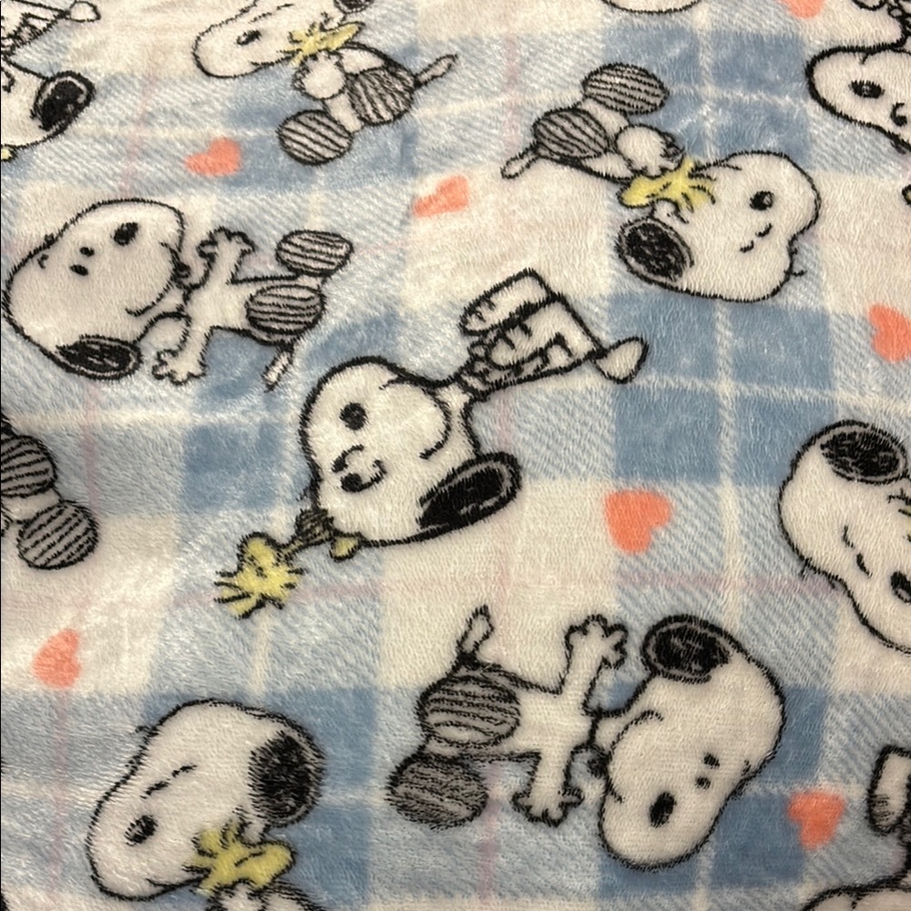 Snoopy Patterned Blanket